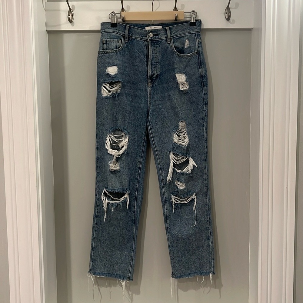 Pacsun Distressed Blue Jeans